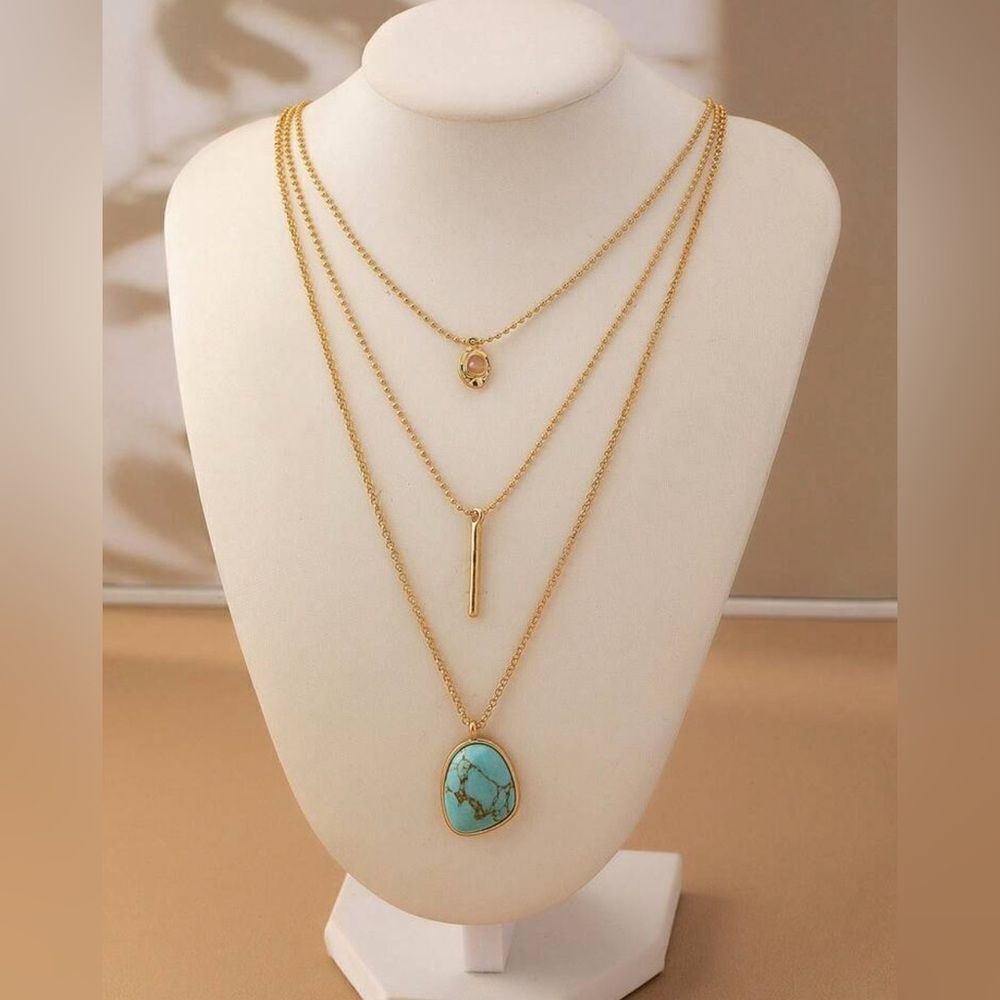 boho Layered Necklace Set A1503